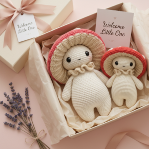 Mushroom Guy Crochet Pattern